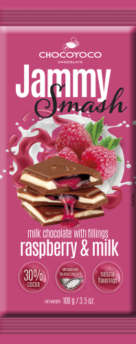 Chocoyoco - folia 100 g - DOUBLE - mockup - RASPBERRY.png